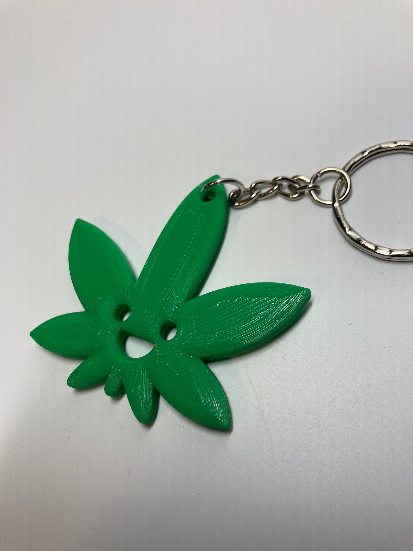 Leafy Buddy - Marijuana / Weed / Pot / 420 / Weed / Bud / Cannabis Cute 3D printed Keychain