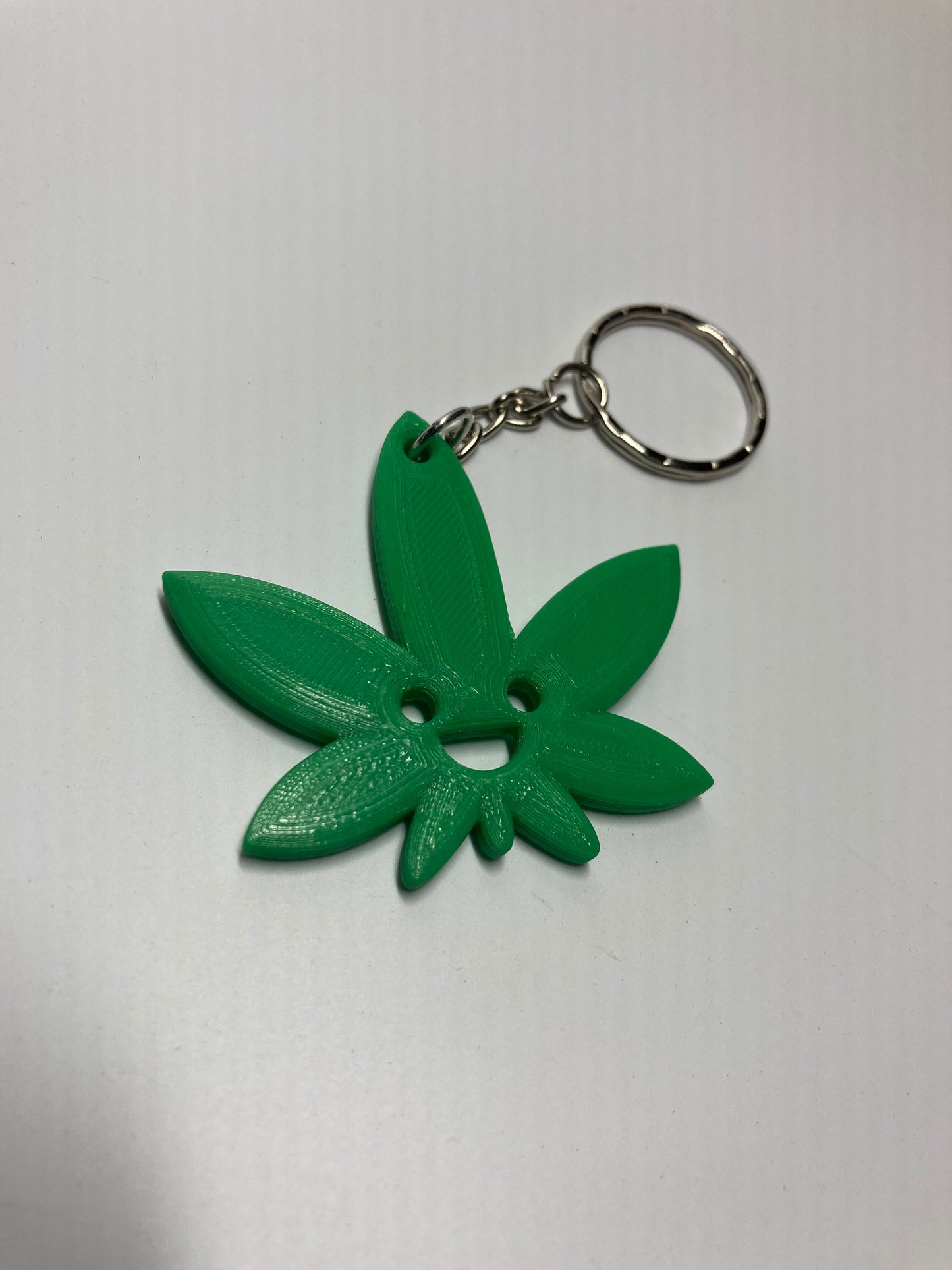 Leafy Buddy - Marijuana / Weed / Pot / 420 / Weed / Bud / Cannabis Cute 3D printed Keychain