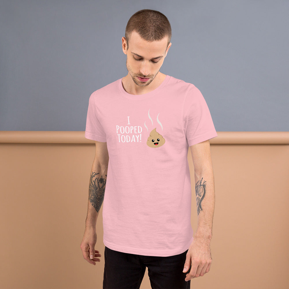 I Pooped Today T-shirt Funny Shirts Cute T Kawaii Style