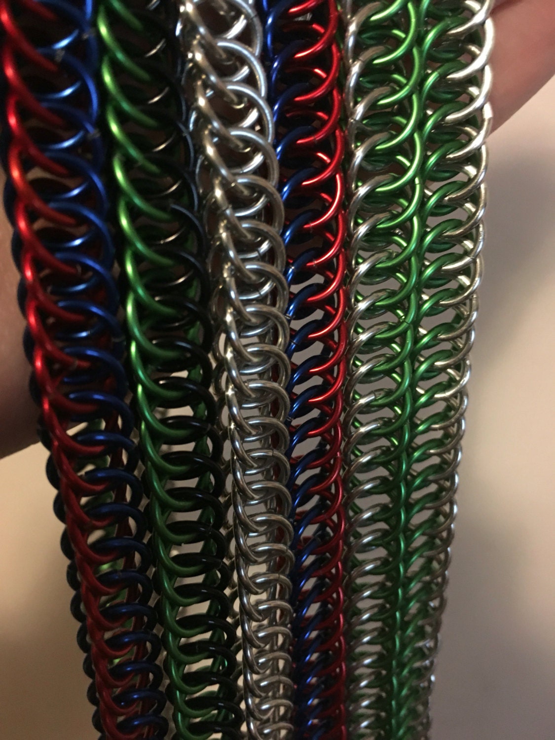 Custom Colors Chainmail Lanyard- cosplay convention