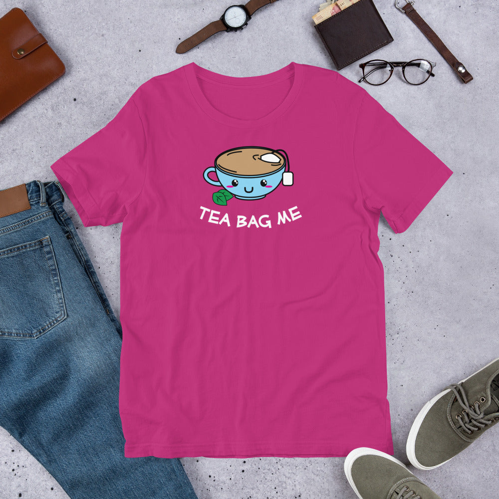 Tea Shirt Tea Bag Funny Pun Humor Men's Graphic T-Shirt, Gold, 2XL -  Walmart.com